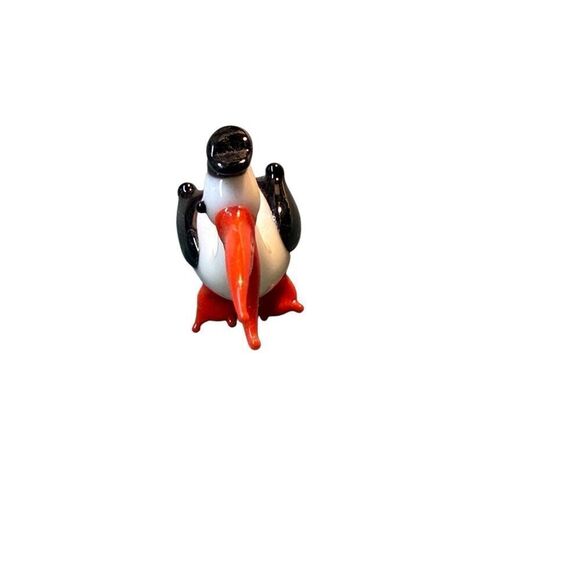 Handcrafted Glass Bird Figurines – Set of 3 - Picture 2 of 15